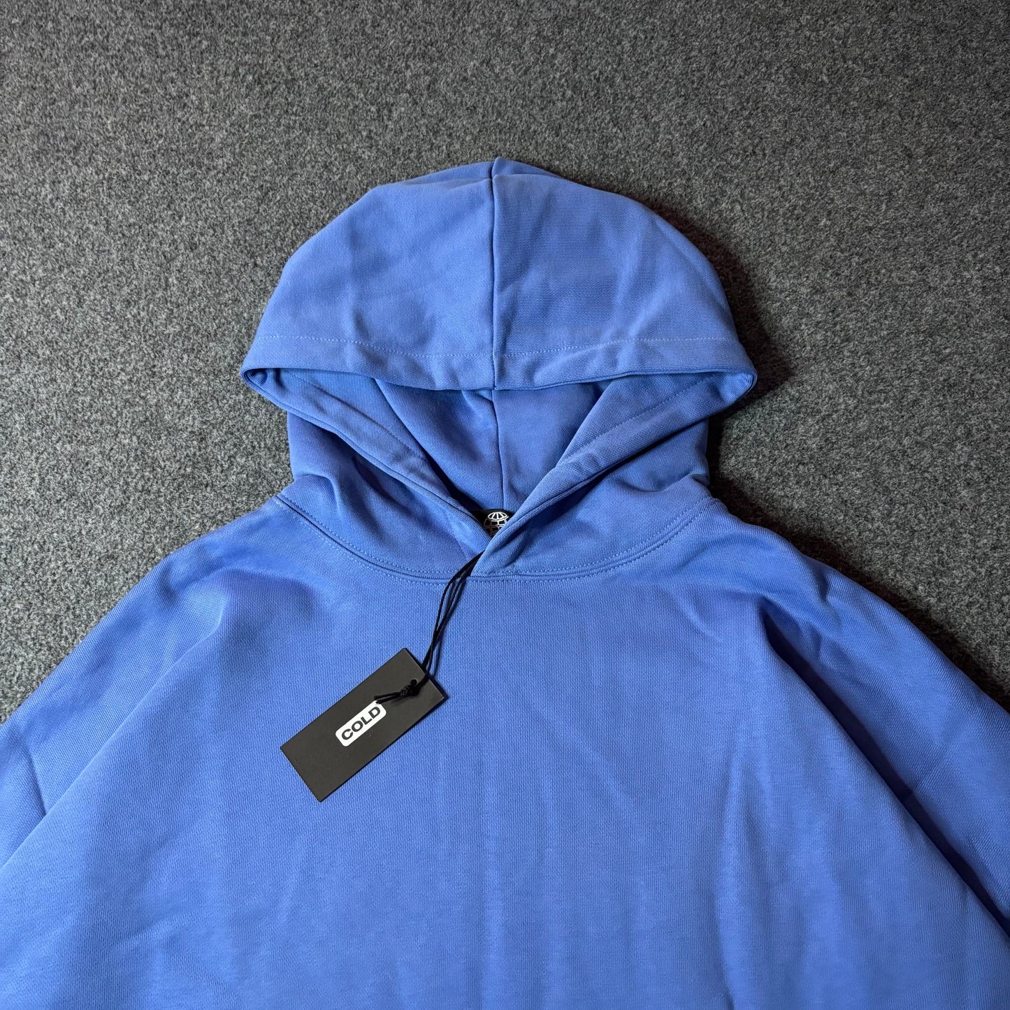 Cold Culture visualice hoodie saphire blue