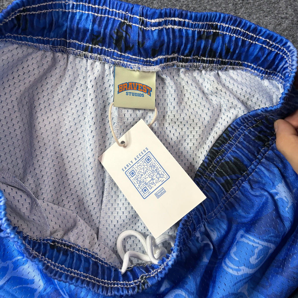 Bravest studios inferno shorts royal blue