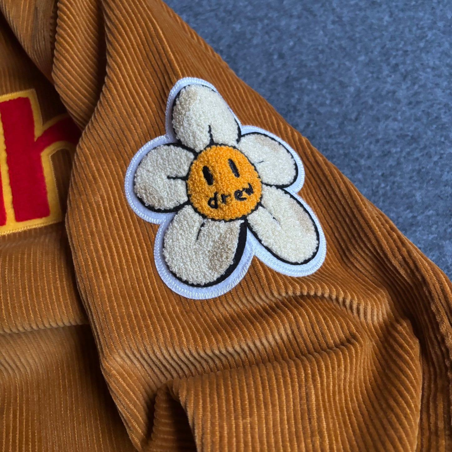 Drew house ox corduroy varsity jacket