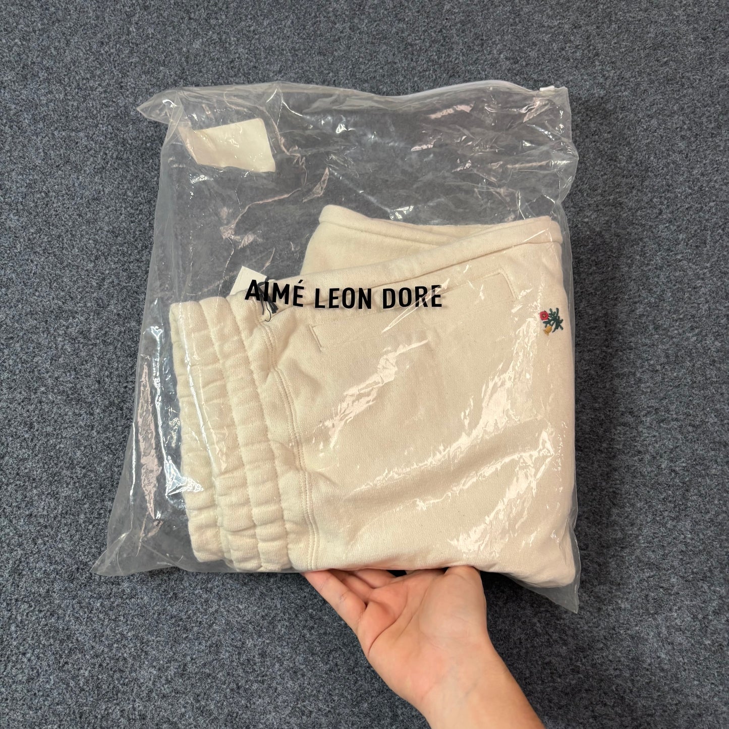 Aime Leon Dore nos basics sweatpants pristine