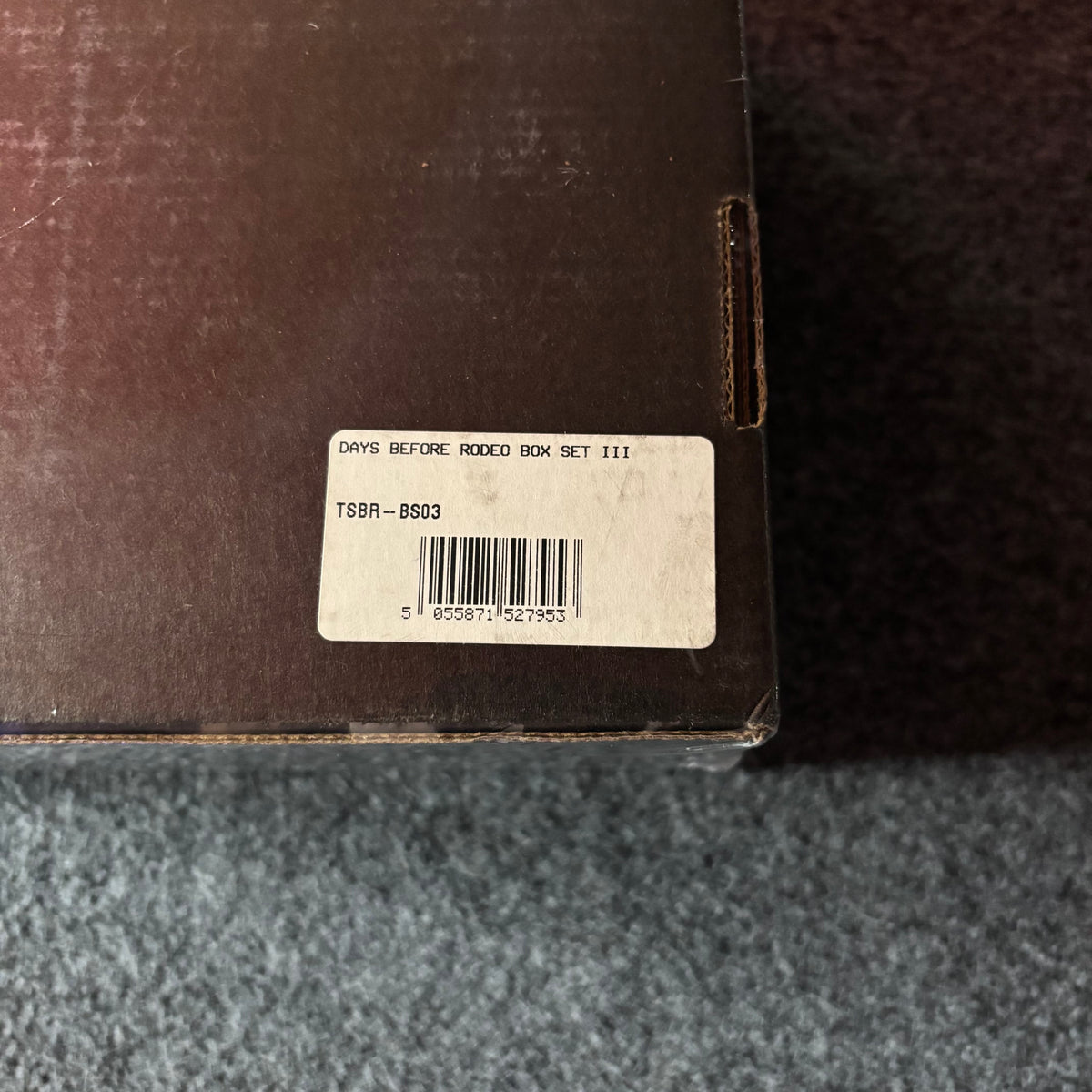 Cactus Jack says before rodeo box set