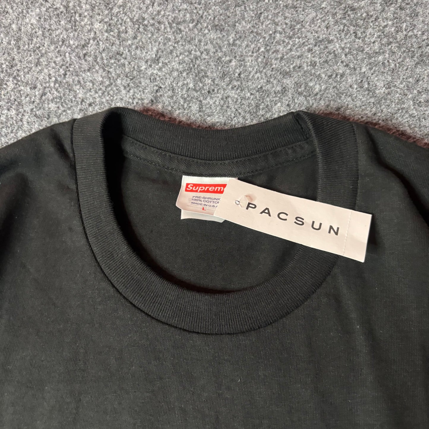 Supreme tamagotchi tee black