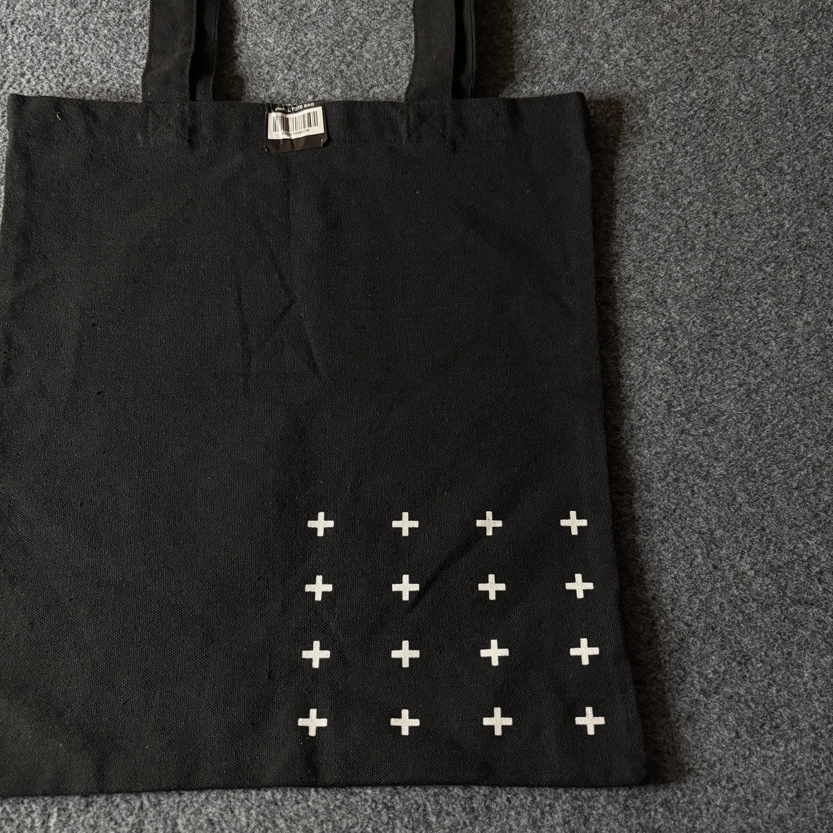 Ksubi black tote bag