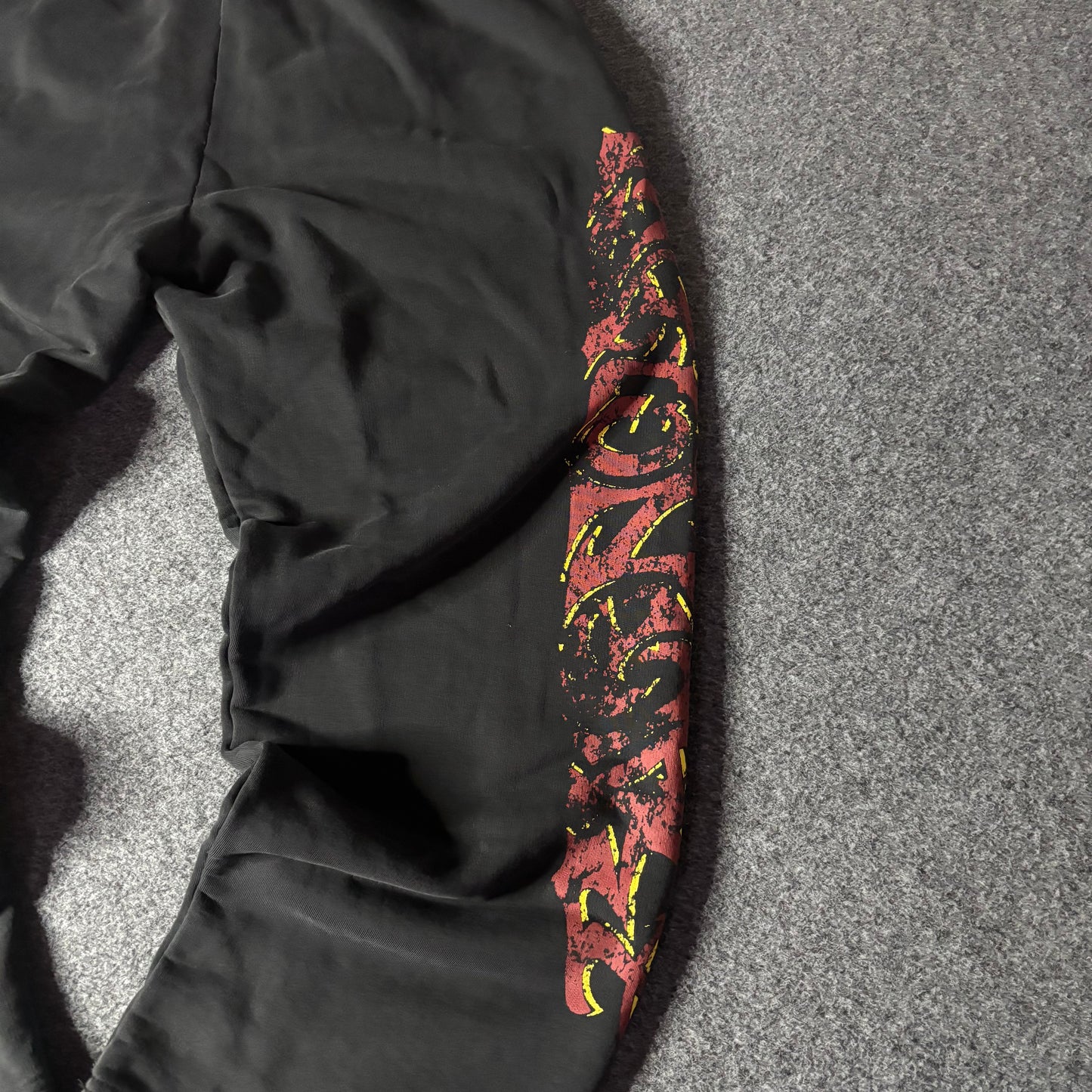 Balenciaga Offshore Baggy Sweatpants Black Faded