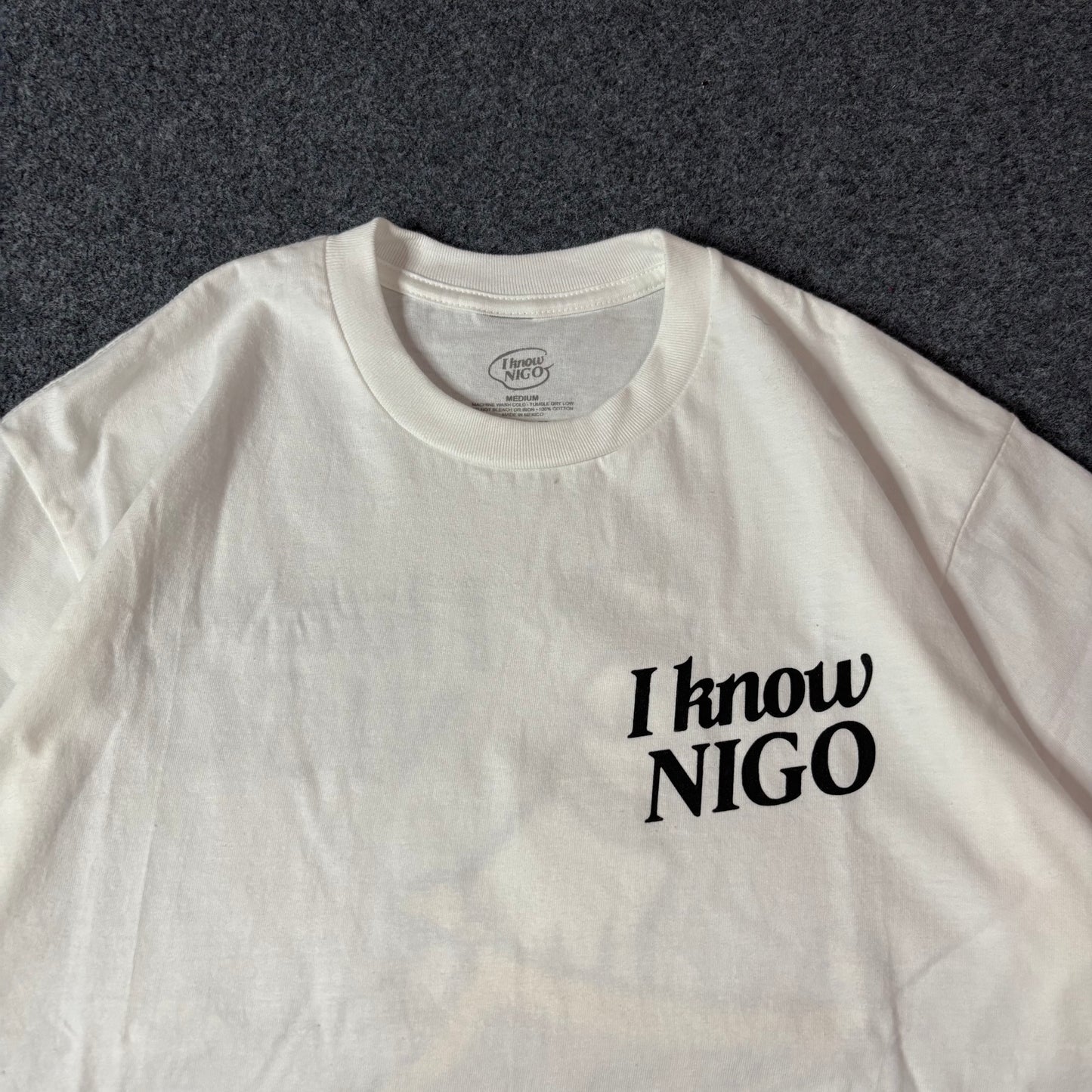 Human Made I Know Nigo tee