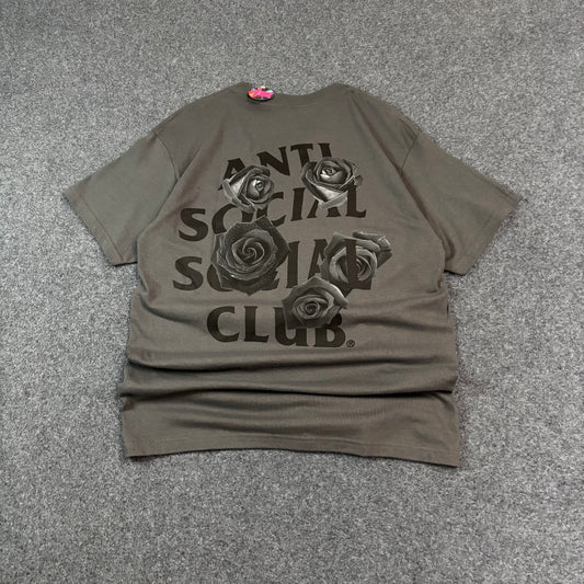 Anti Social Social Club bat emoji tee black