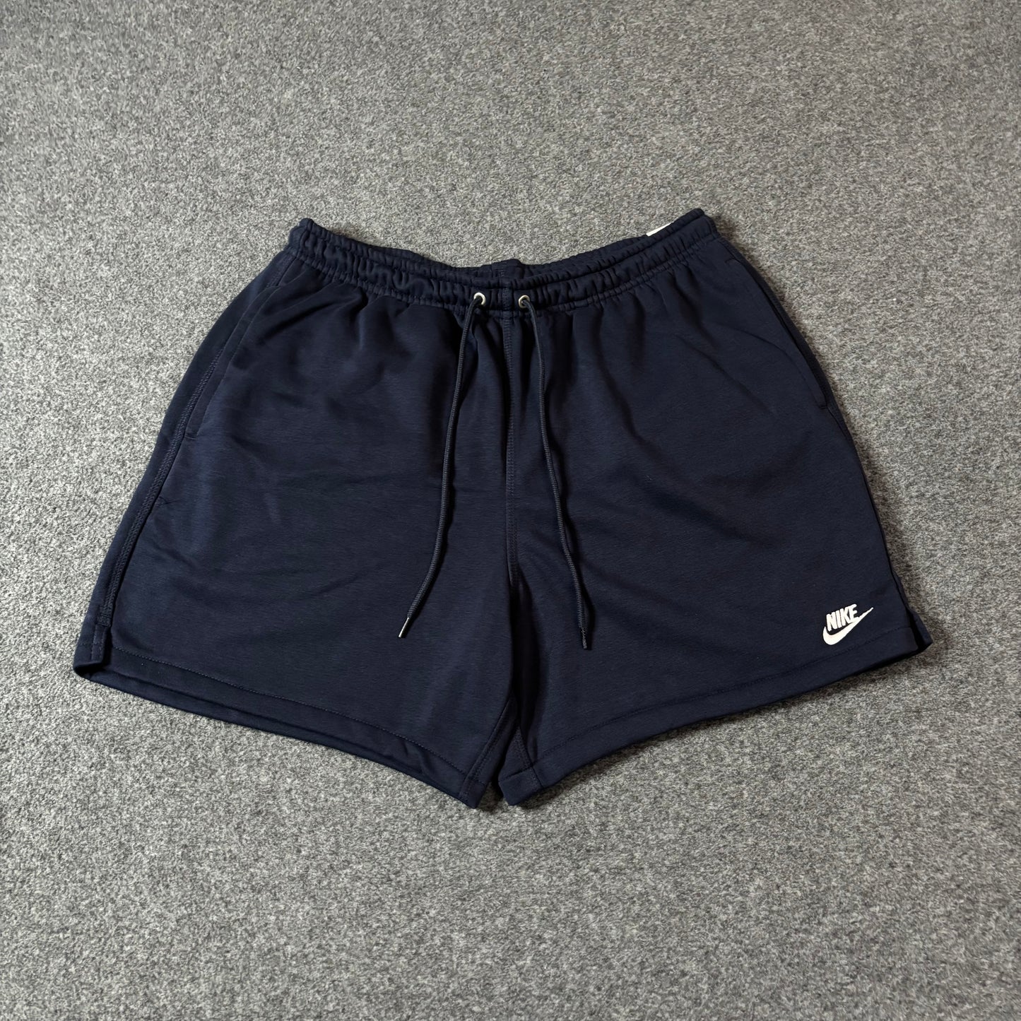 Nike standard fit sweat short navy