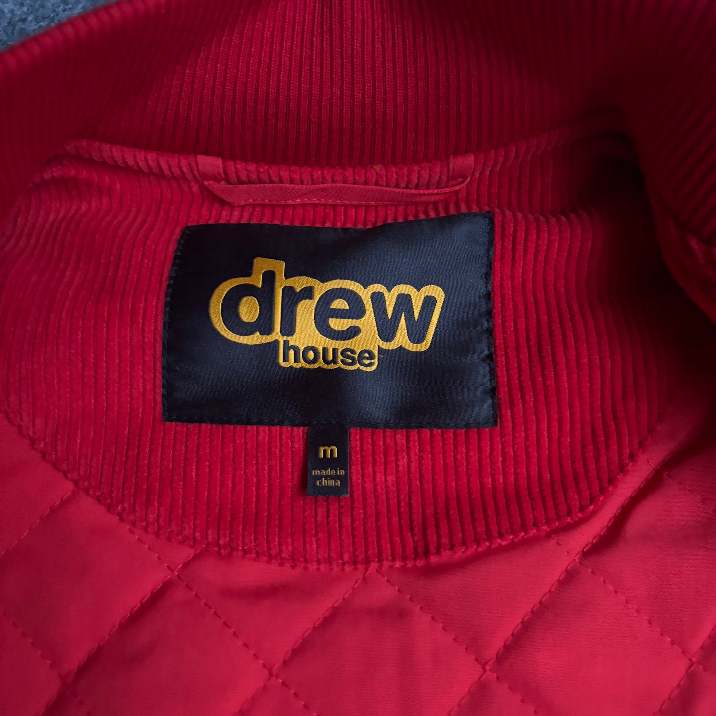 Drew house ox corduroy varsity jacket