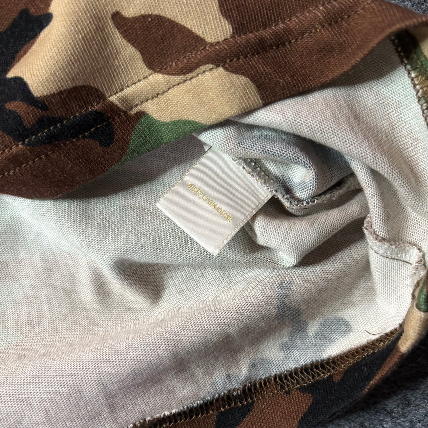 Aime Leon dore unisphere camo tee