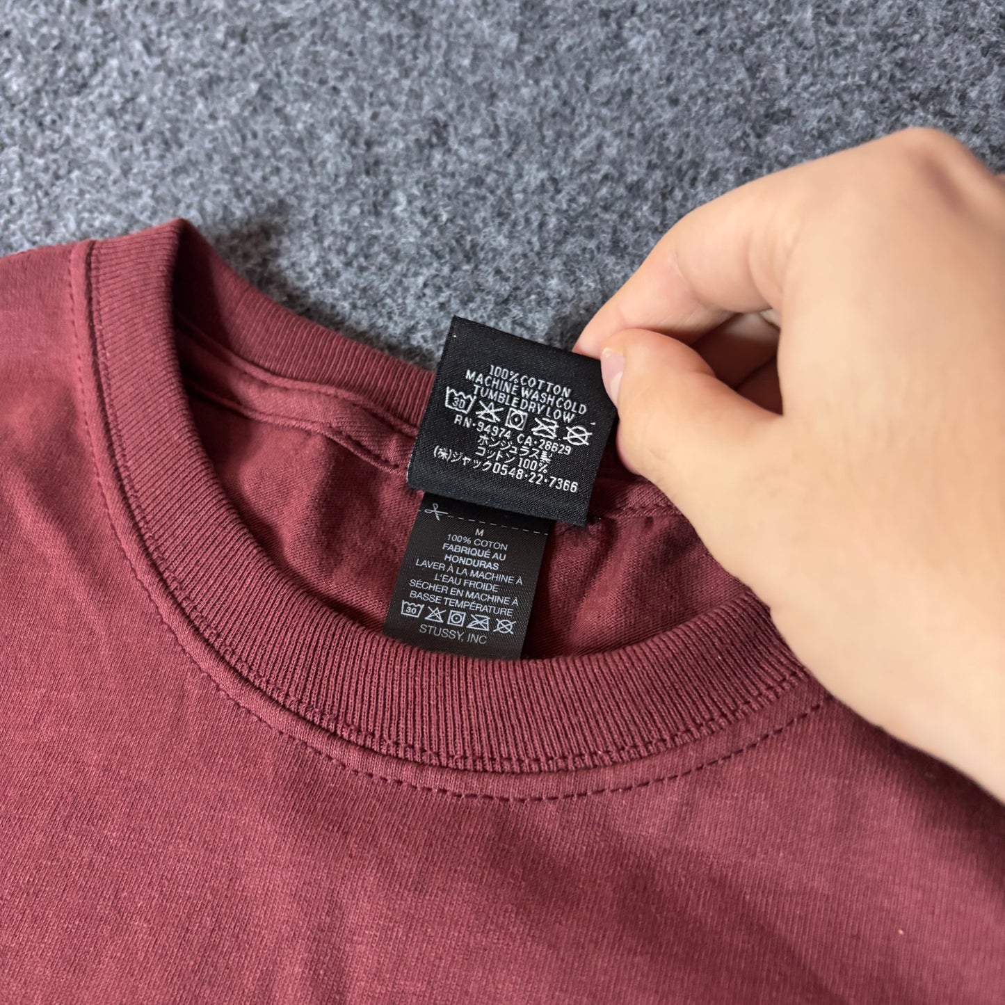 Stussy gear vino tee