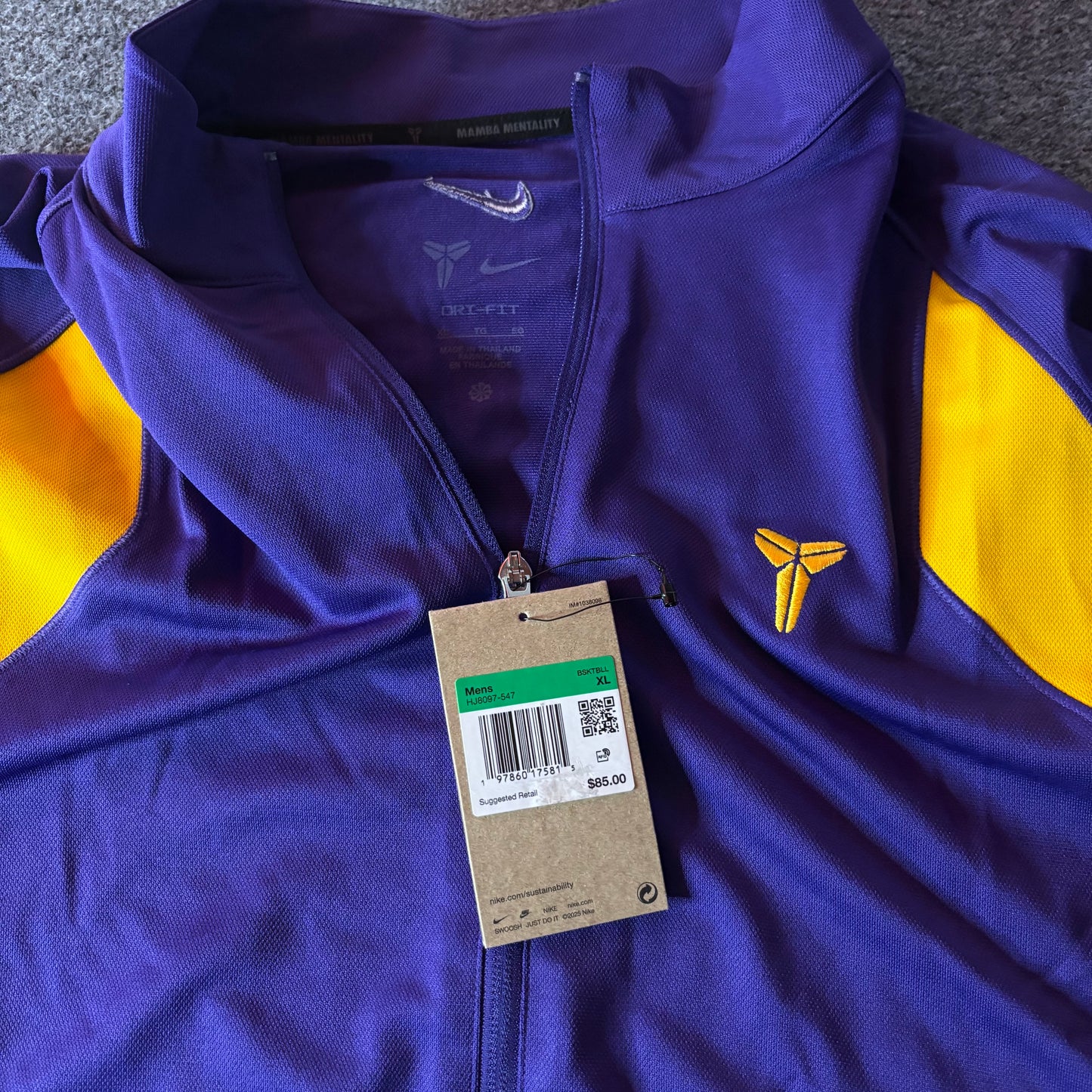 Nike kobe basketball jacket