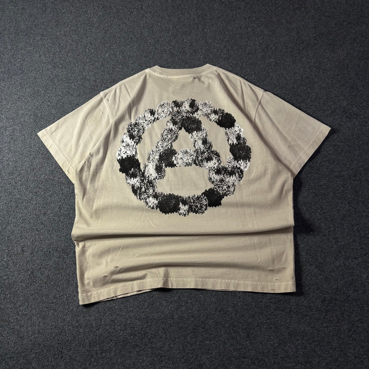 Revenge x Kosuke Kawamura Flower Anarchy Treated Tee