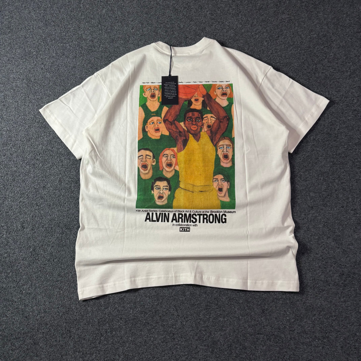 Kith for Alvin Armstrong Gallery Tee 'White'