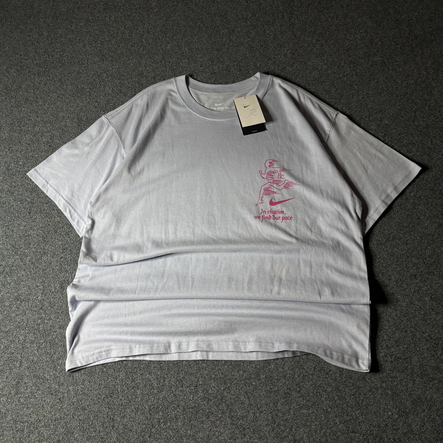 Nike Rhythm Runners light blue tee