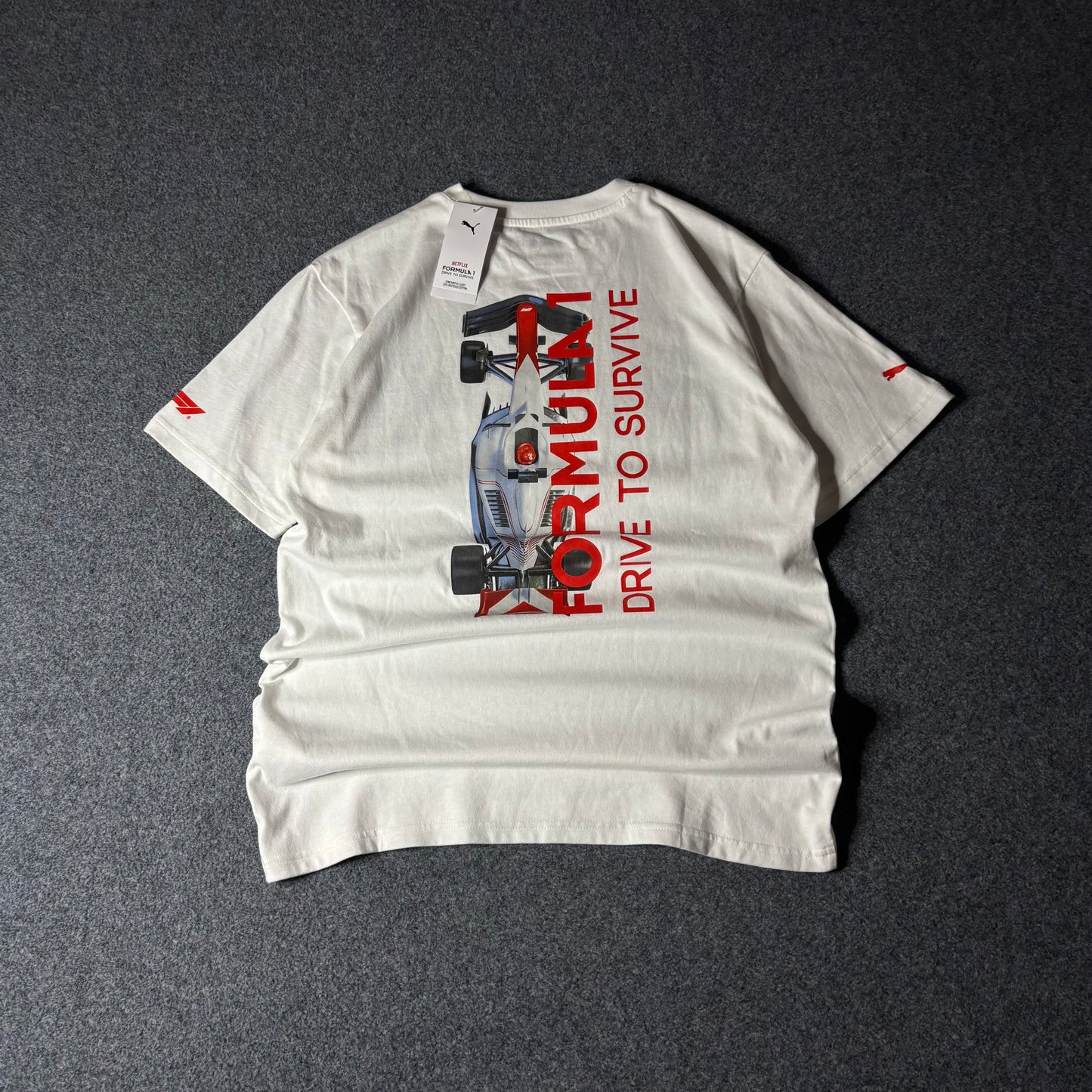 Puma X Formula 1 drive to survive tee