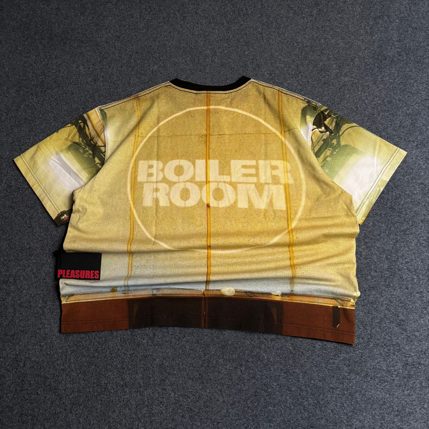 Pleasures x Boiler Room venue heavyweight tee