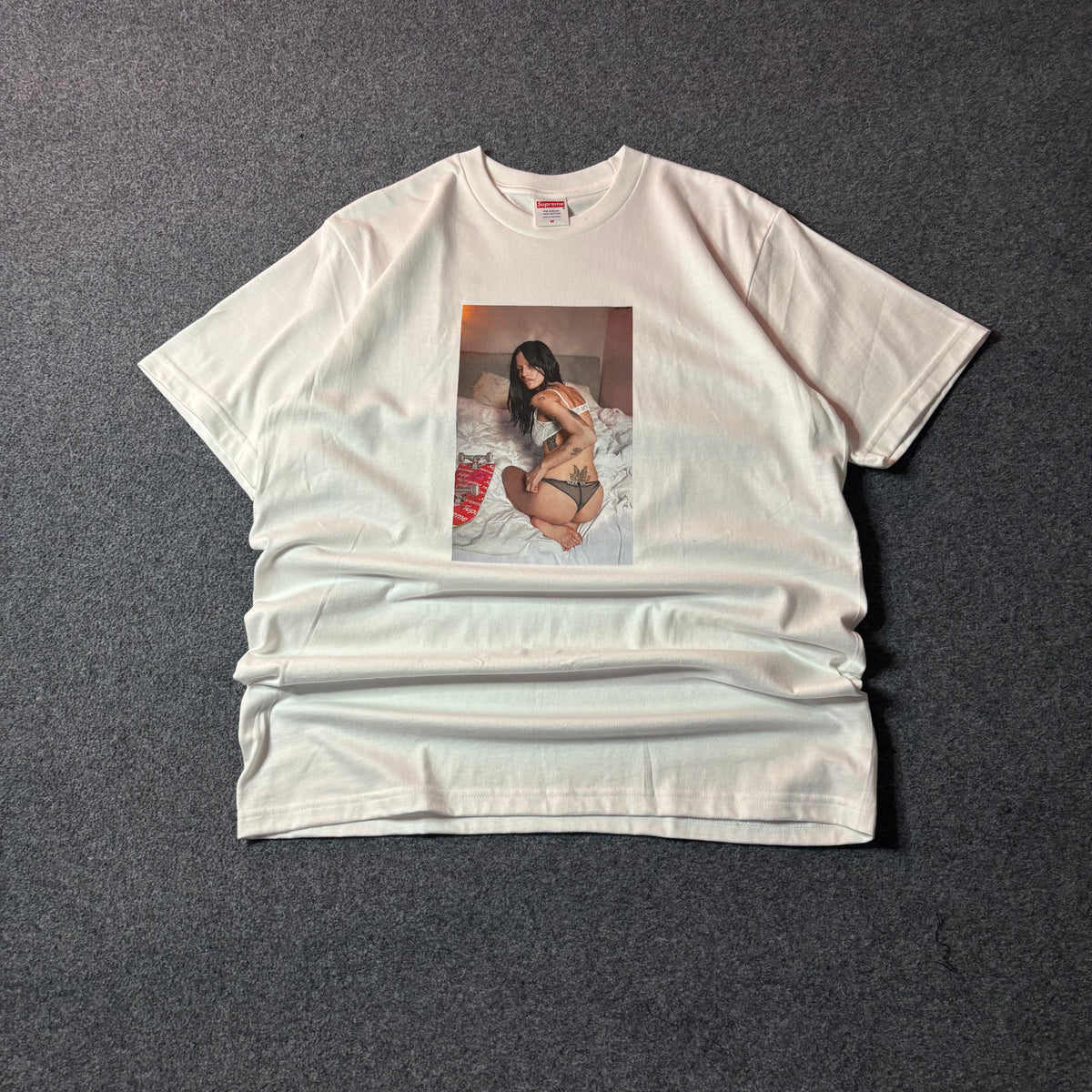 Supreme x Larry Clark neighbor tee white
