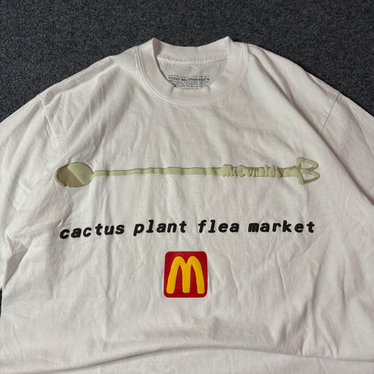 Cactus Plan Flea Market x McDonalds spoon tee
