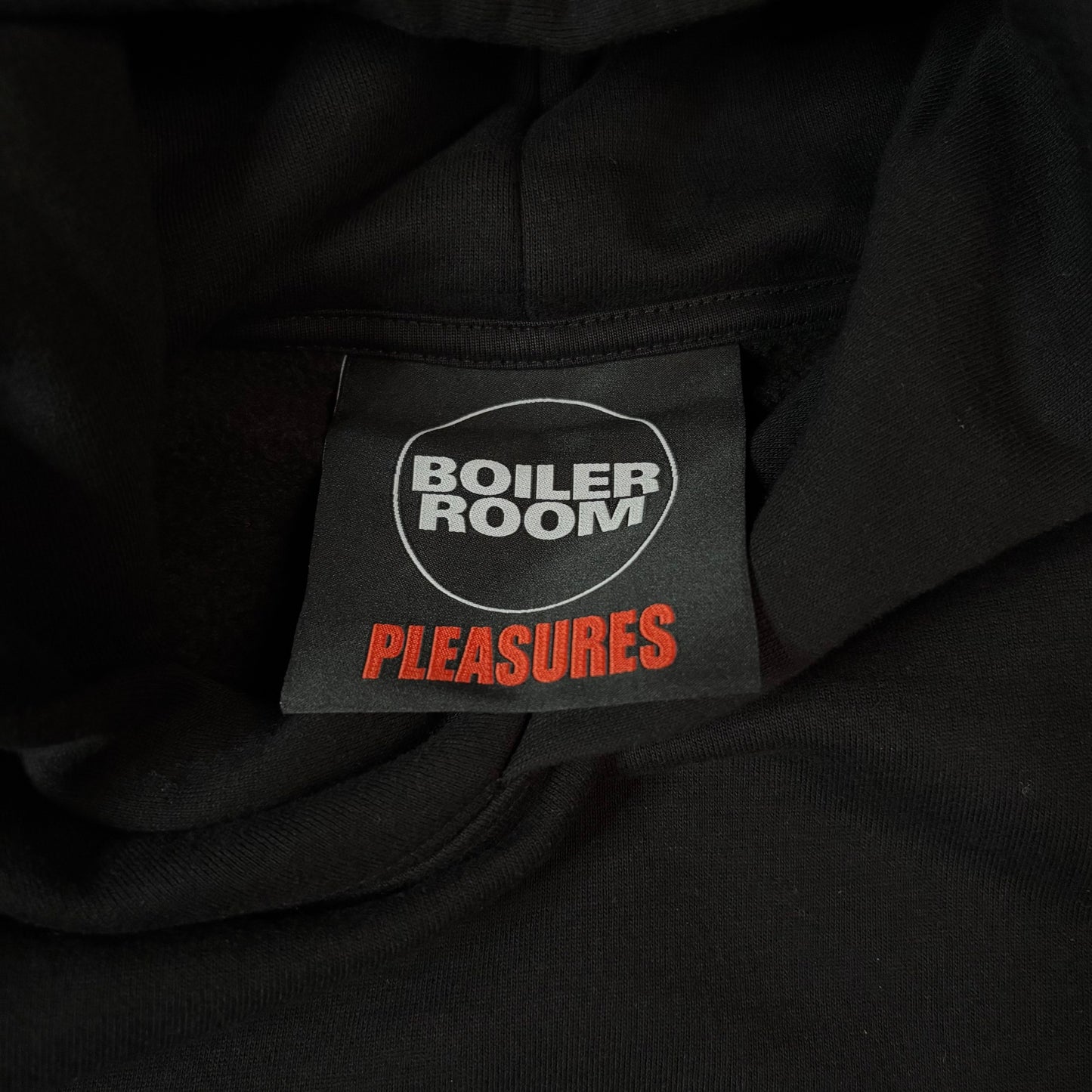 Pleasures x Boiler Room workman hoodie black