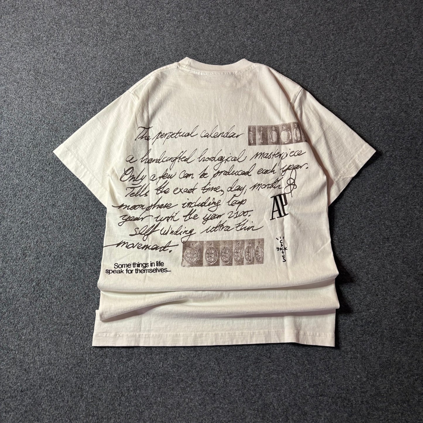 Cactus Jack x Audemars Piguet calendar tee