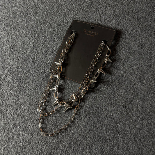 Ella Shea spoke silver pocket chain