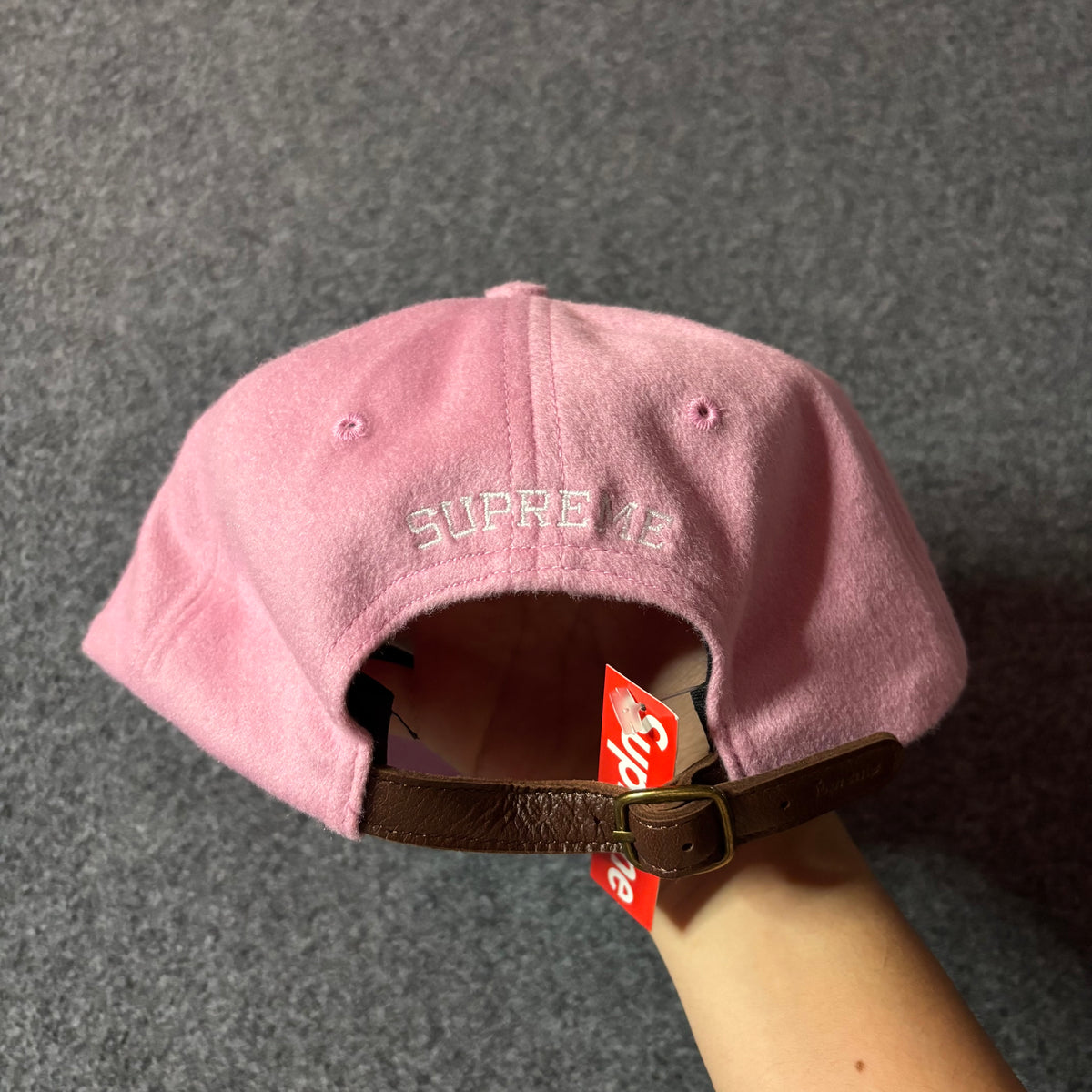 Supreme wool s logo 6 panel