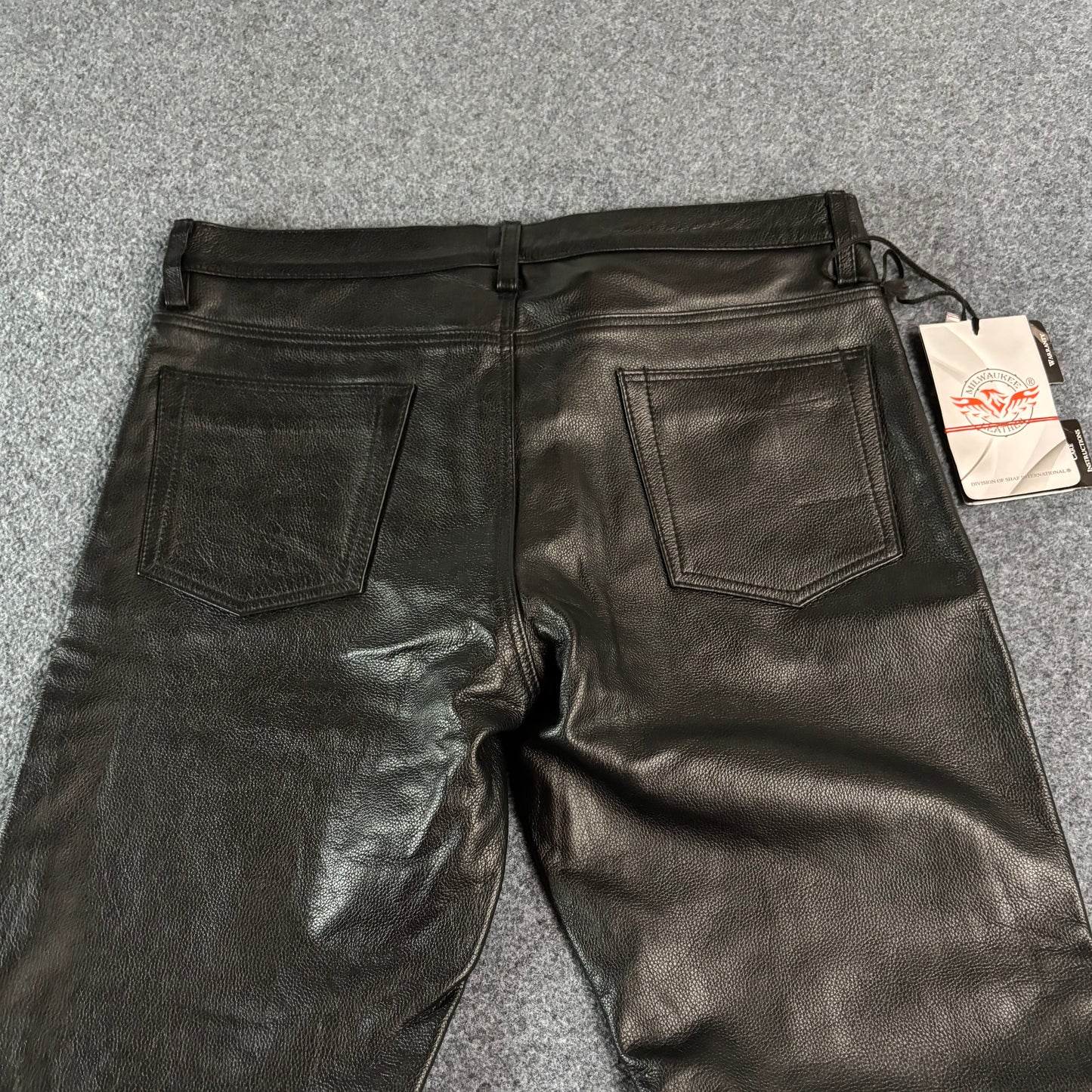 Milwaukee leather bootcut pants