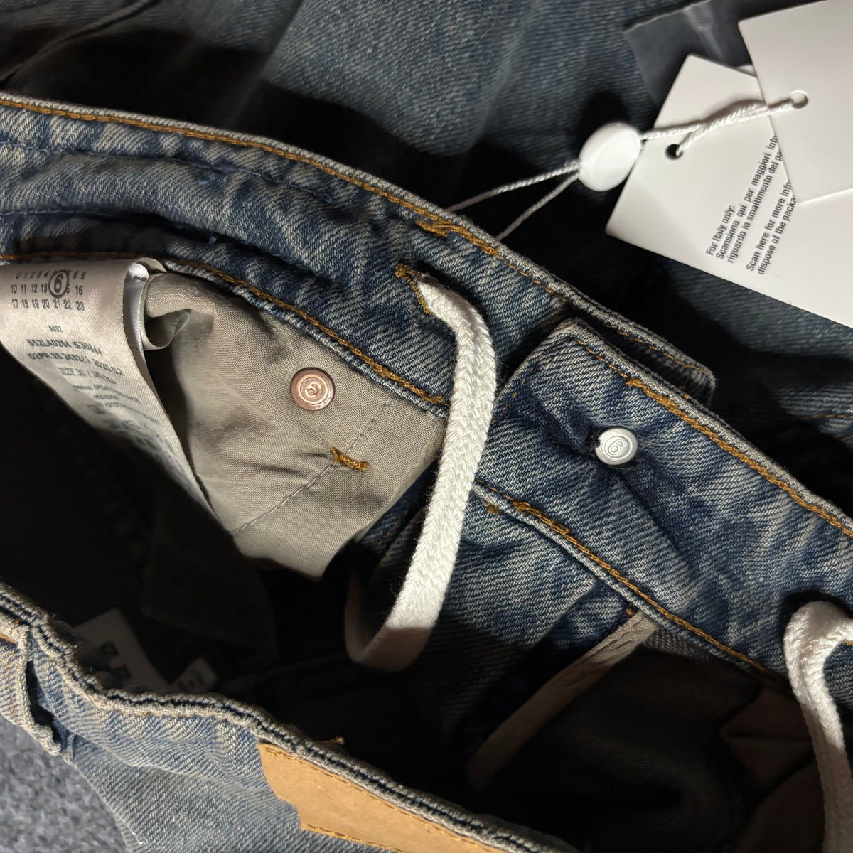 Maison Margiela MM6, Pants 5 Pockets (Light Grey)