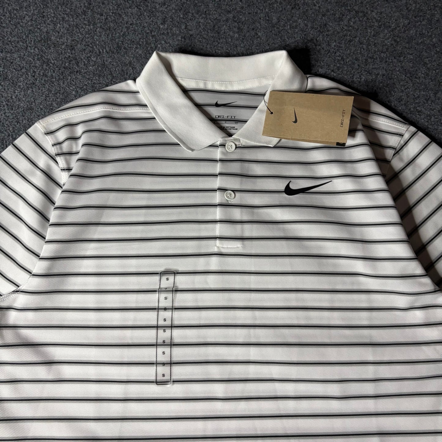 Nike golf stripes polo