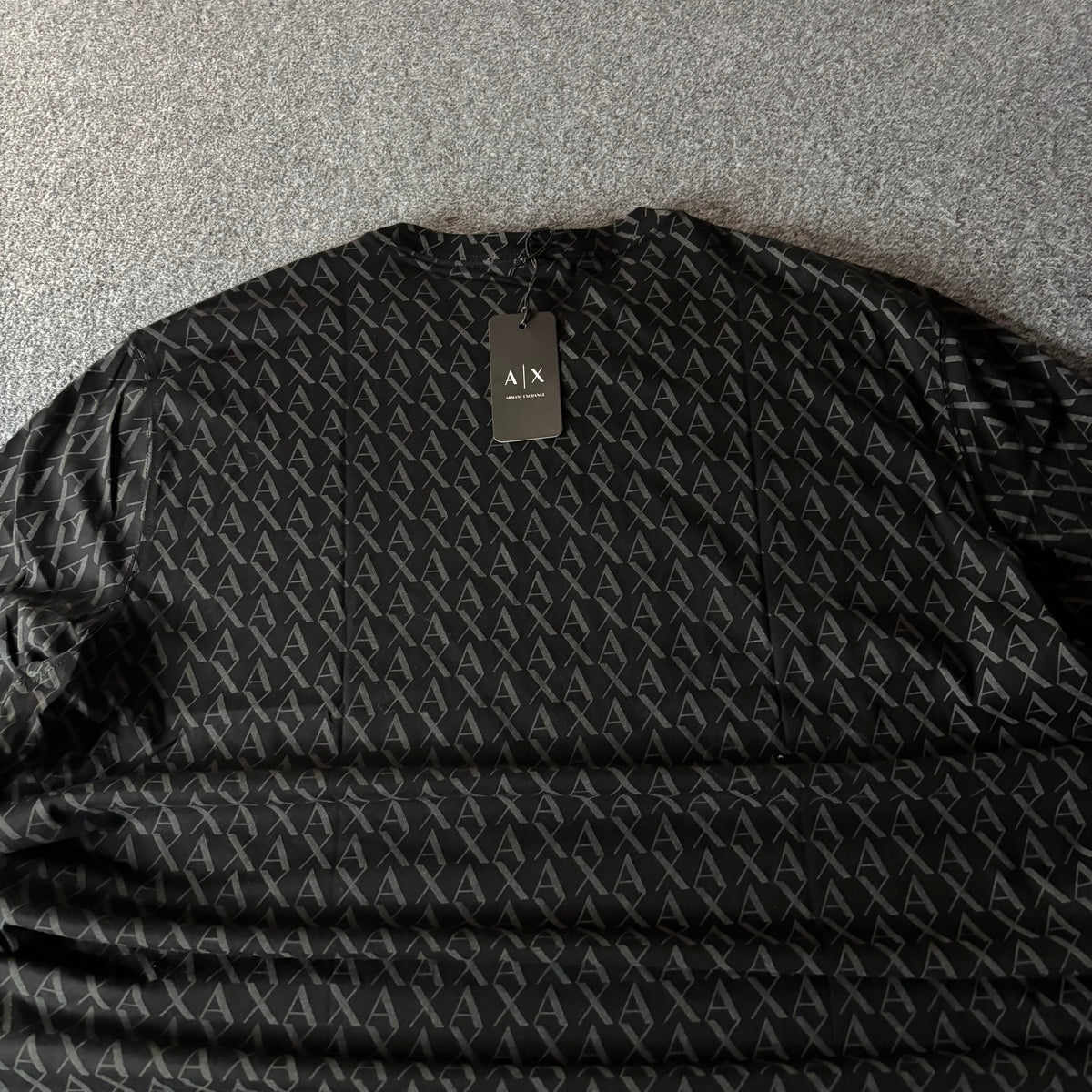 Armani exchange logo aop tee