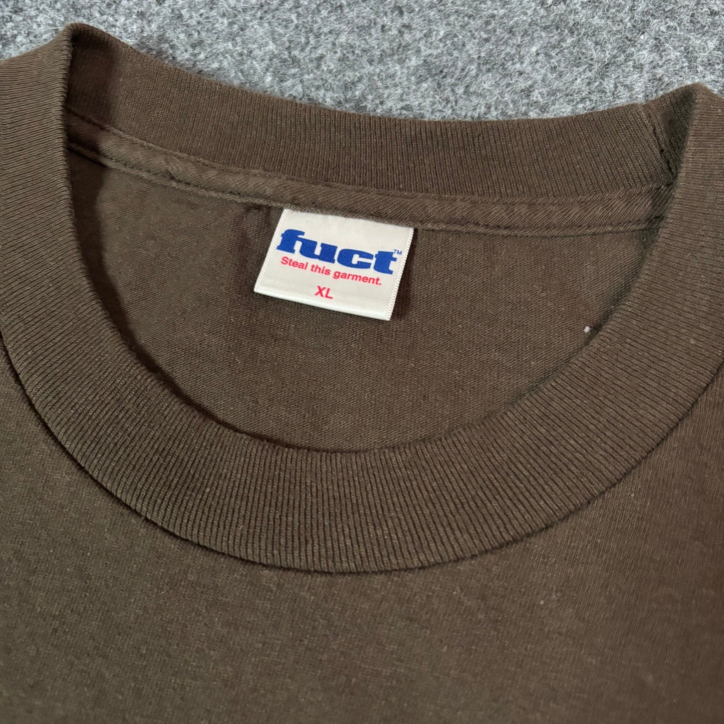 FUCT Bill Clinton tee brown
