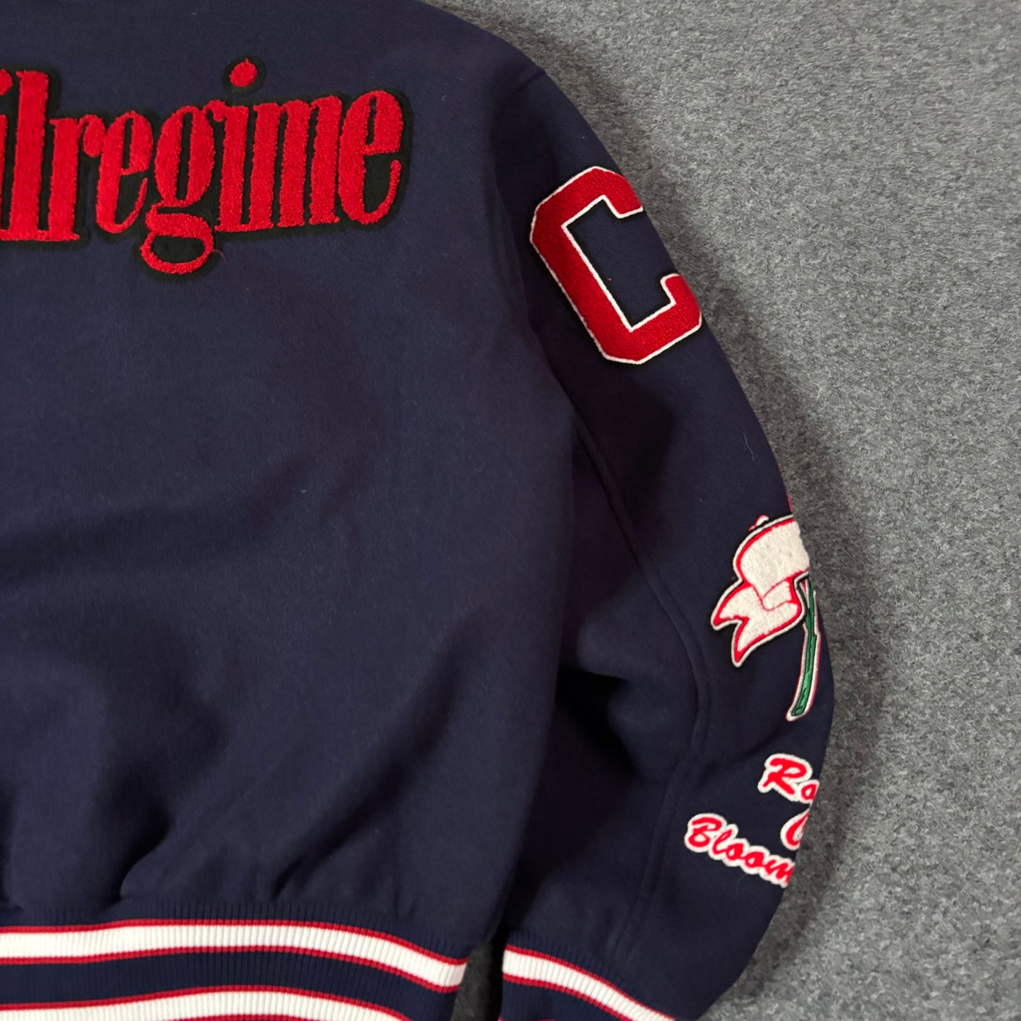 Civil Regime Spiderman varsiity jacket