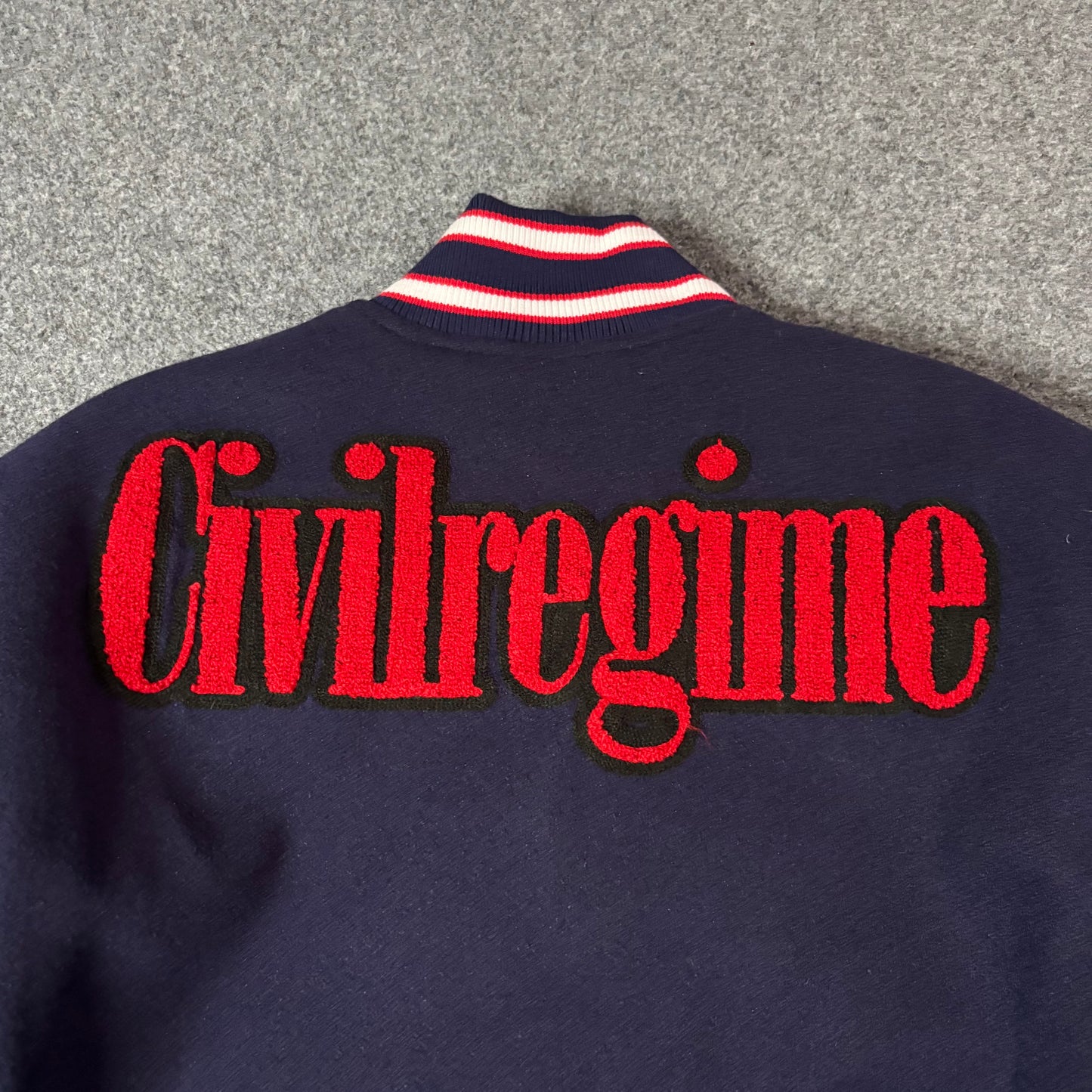 Civil Regime Spiderman varsiity jacket