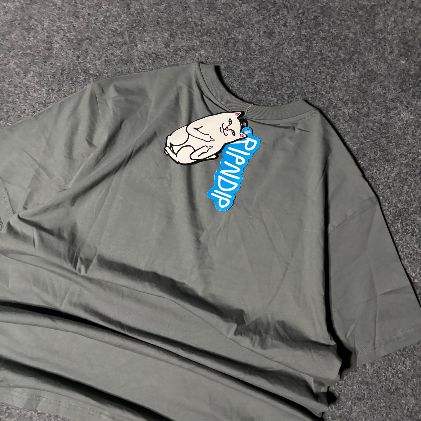 Ripndip Snoopy pocket tee green