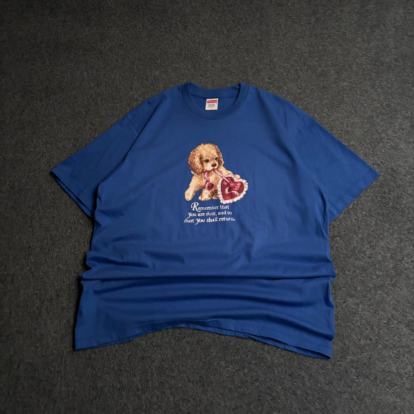 Supreme Puppy tee blue