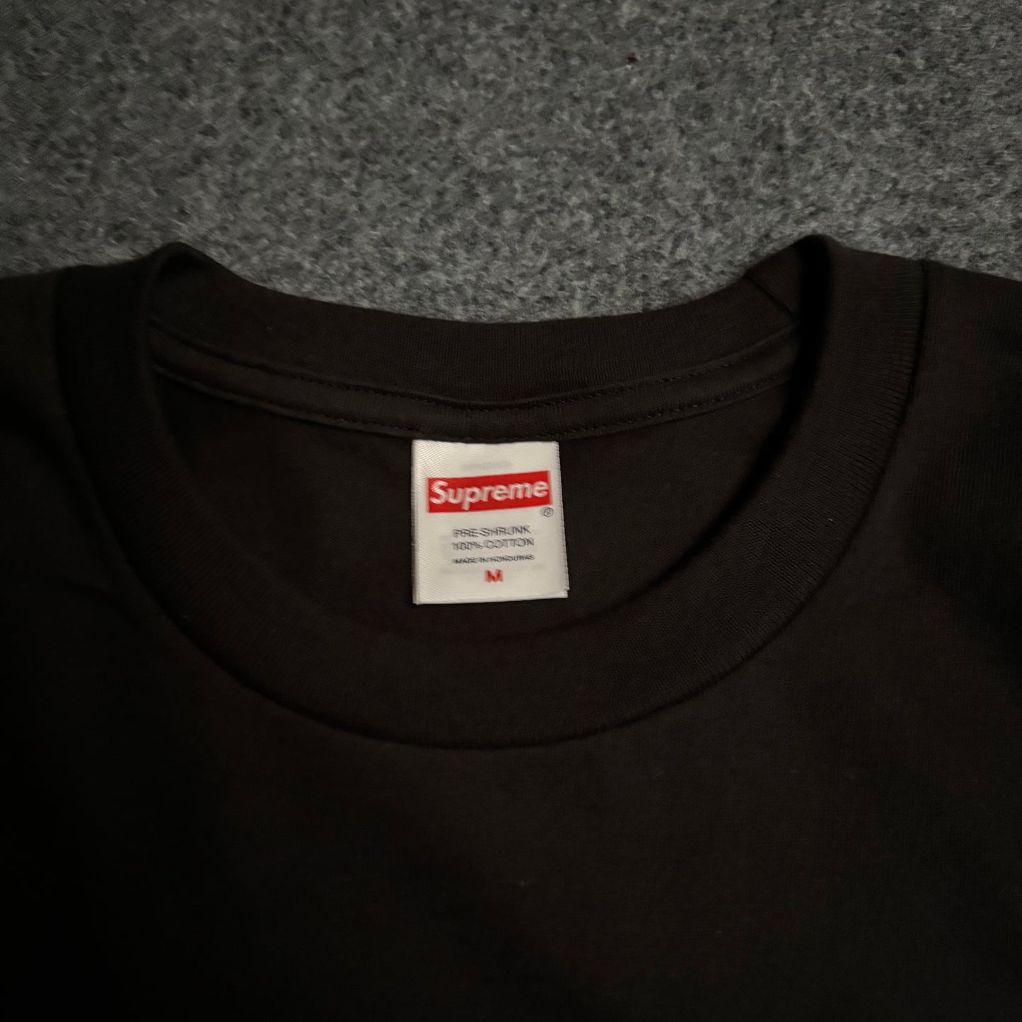 Supreme Alone time tee black