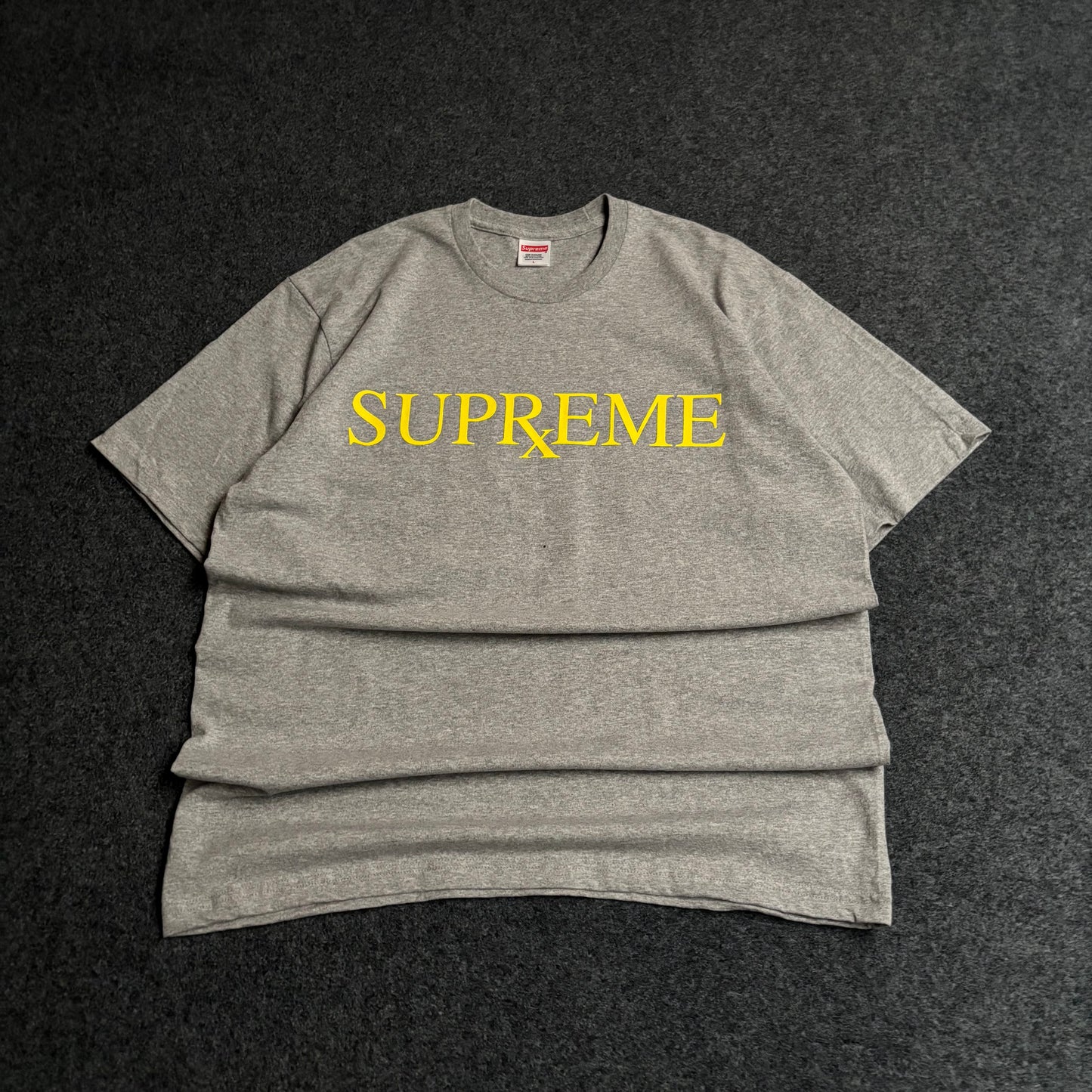Supreme RX tee grey