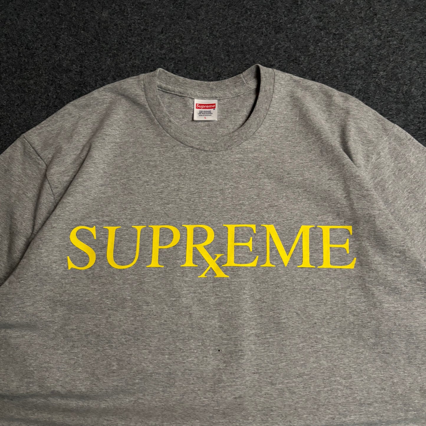 Supreme RX tee grey