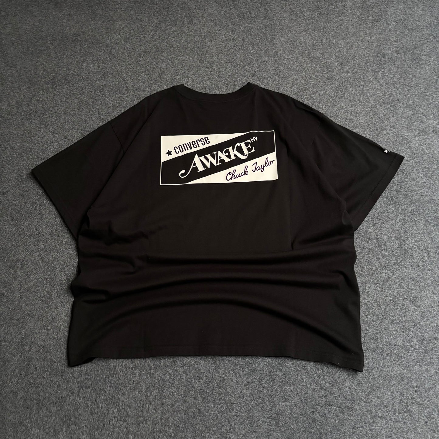 Converse x Awake NY black tee