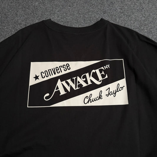 Converse x Awake NY black tee