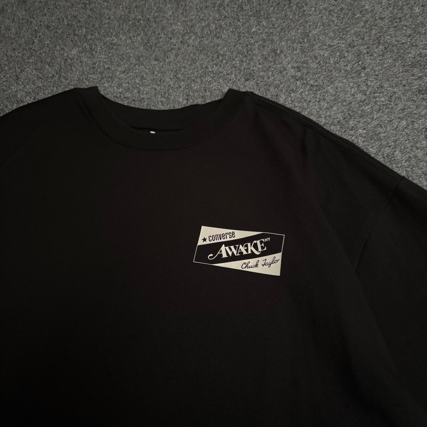 Converse x Awake NY black tee