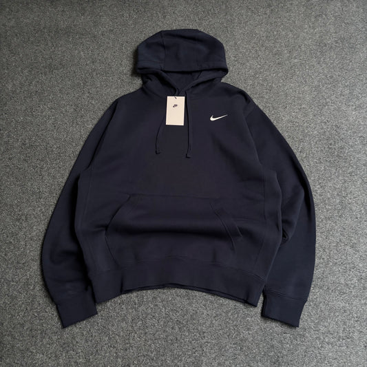 Nike navy logo hoodie