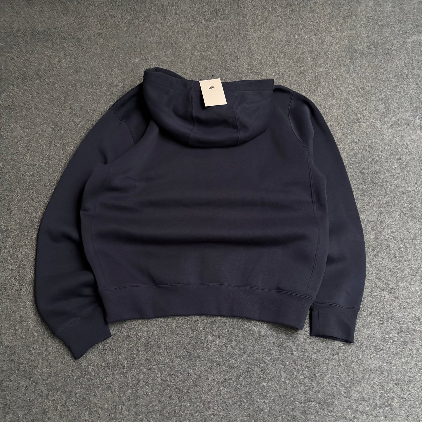Nike navy logo hoodie