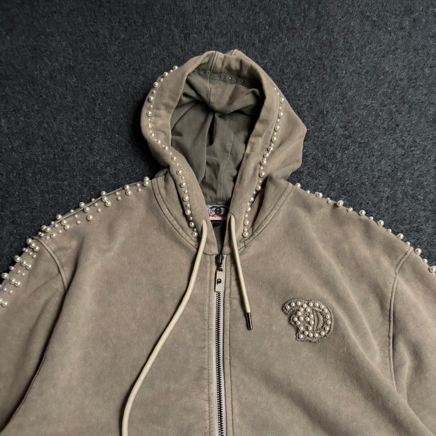 Frost originals "Blind Faith" zip up hoodie mocha