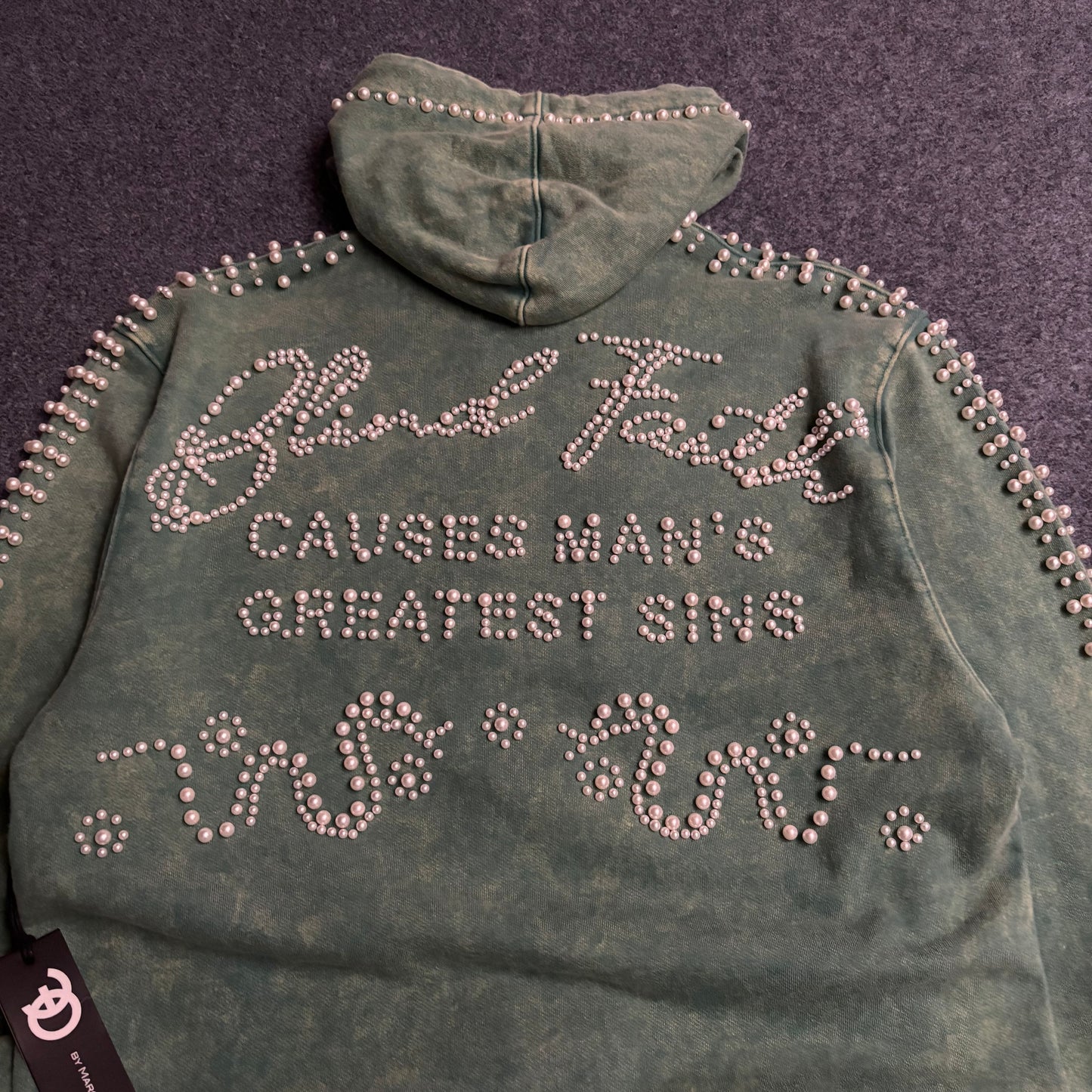 Frost Originals "Blind Faith" zip up matcha green