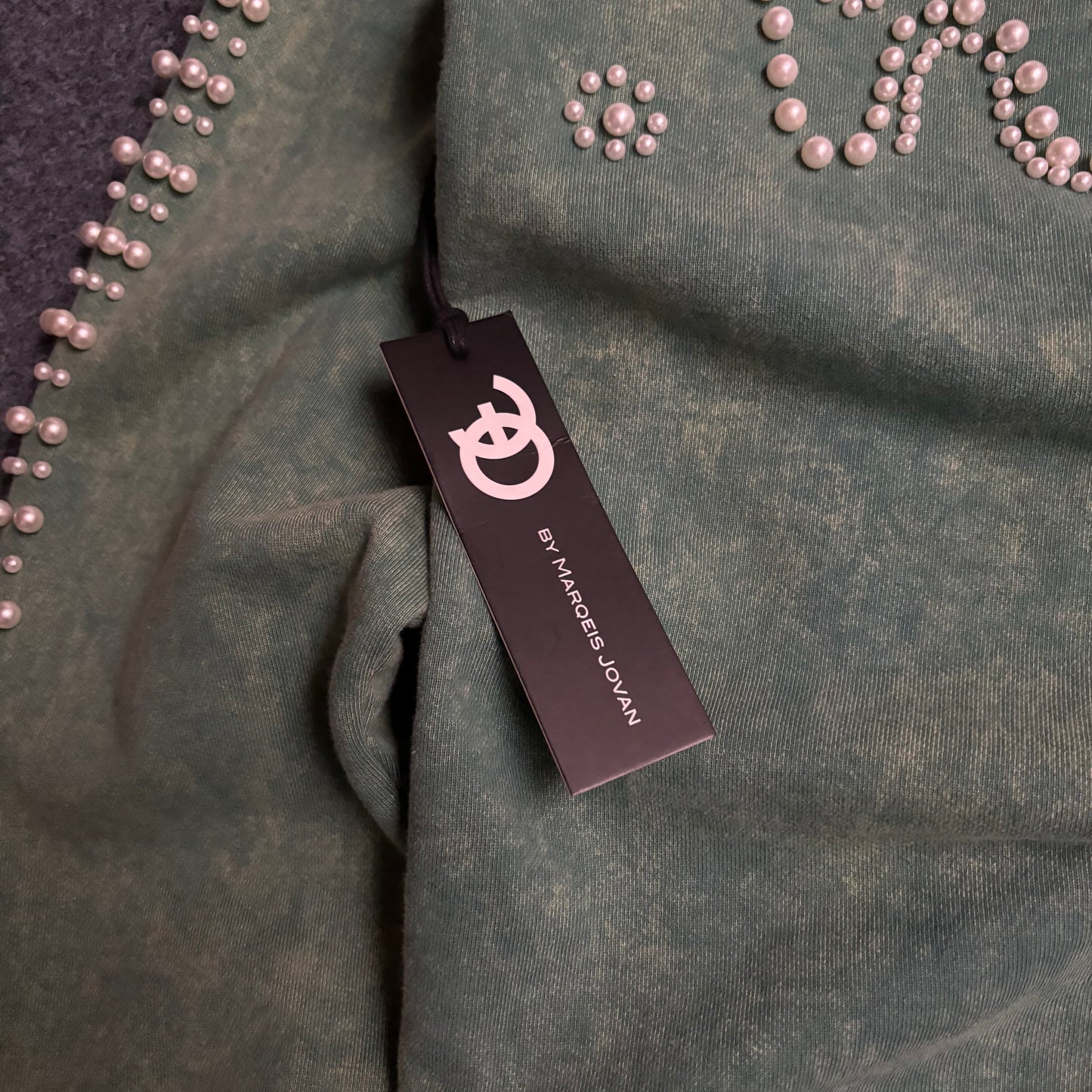 Frost Originals "Blind Faith" zip up matcha green