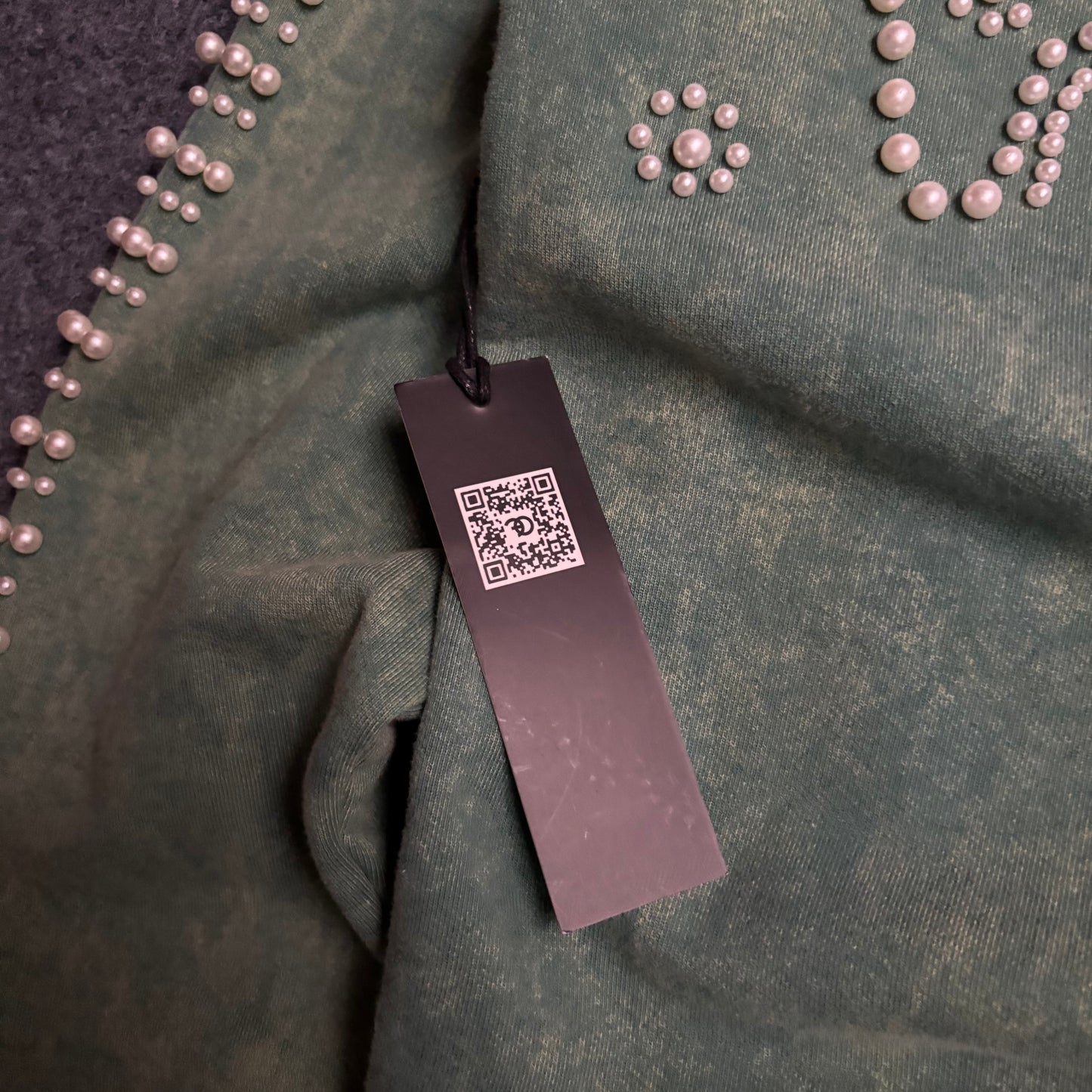 Frost Originals "Blind Faith" zip up matcha green