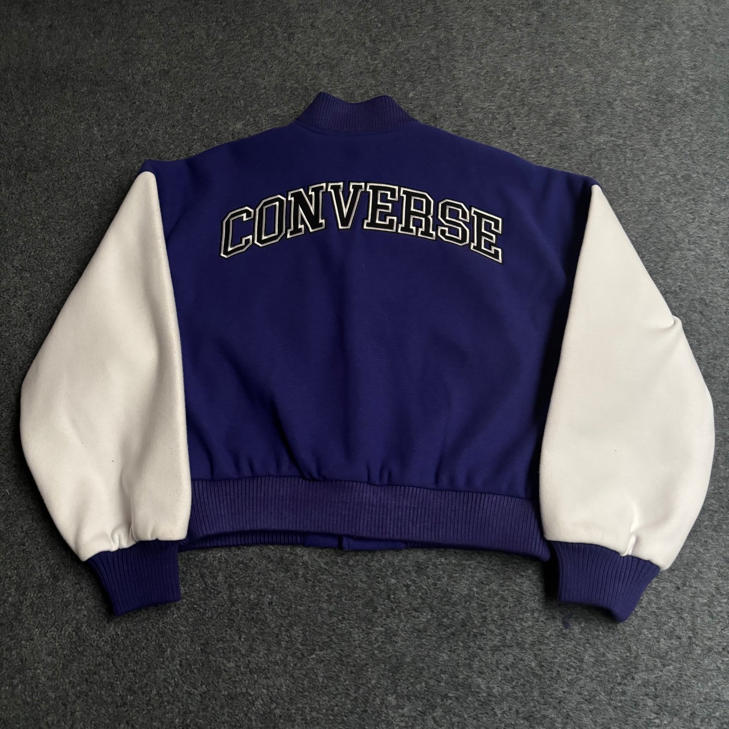 Converse purple varisty jacket
