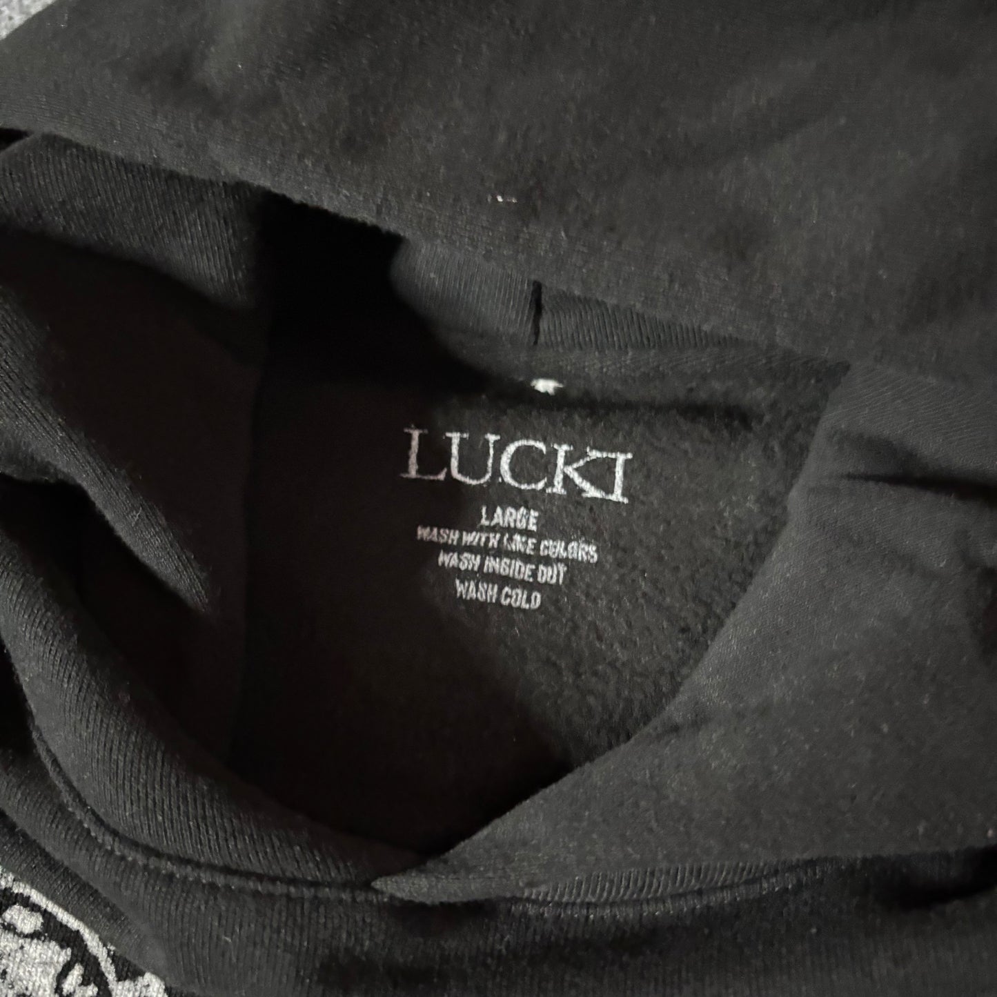 Lucki tour merch hoodie
