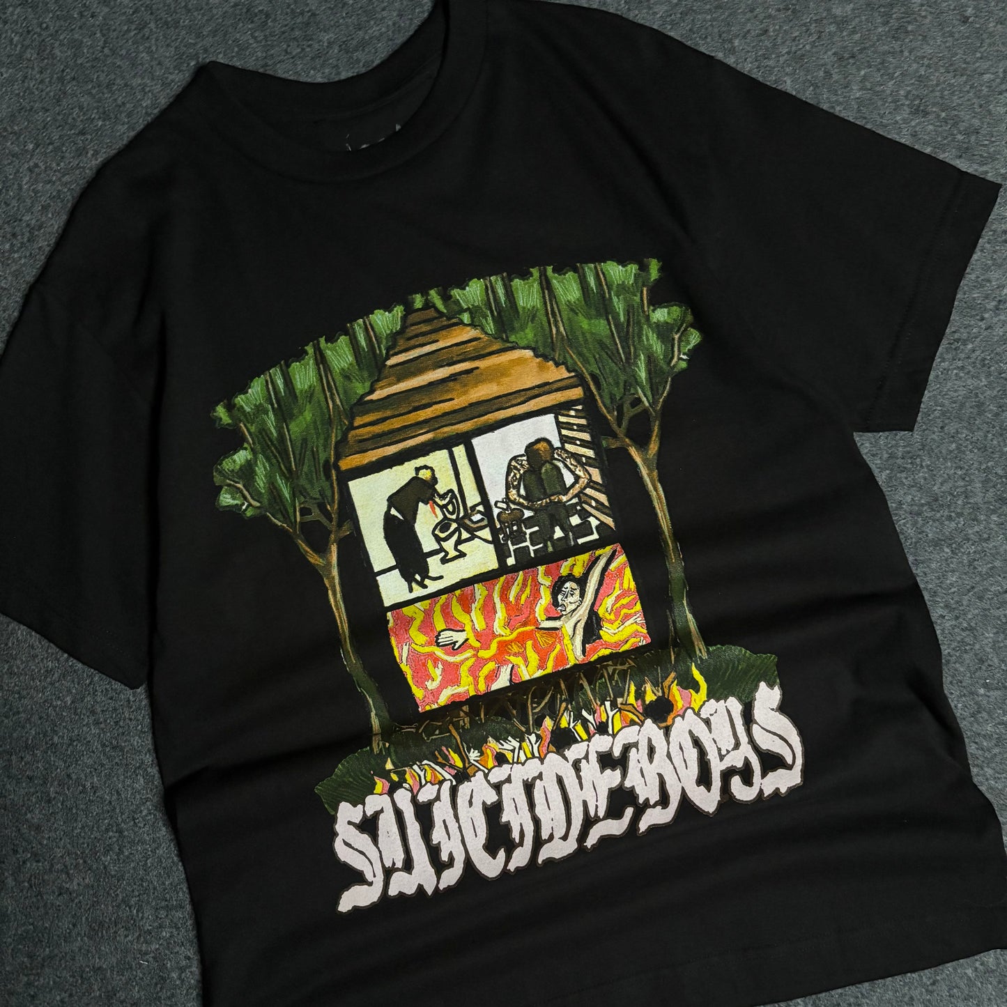 G59 suicide boys LTES house tee black